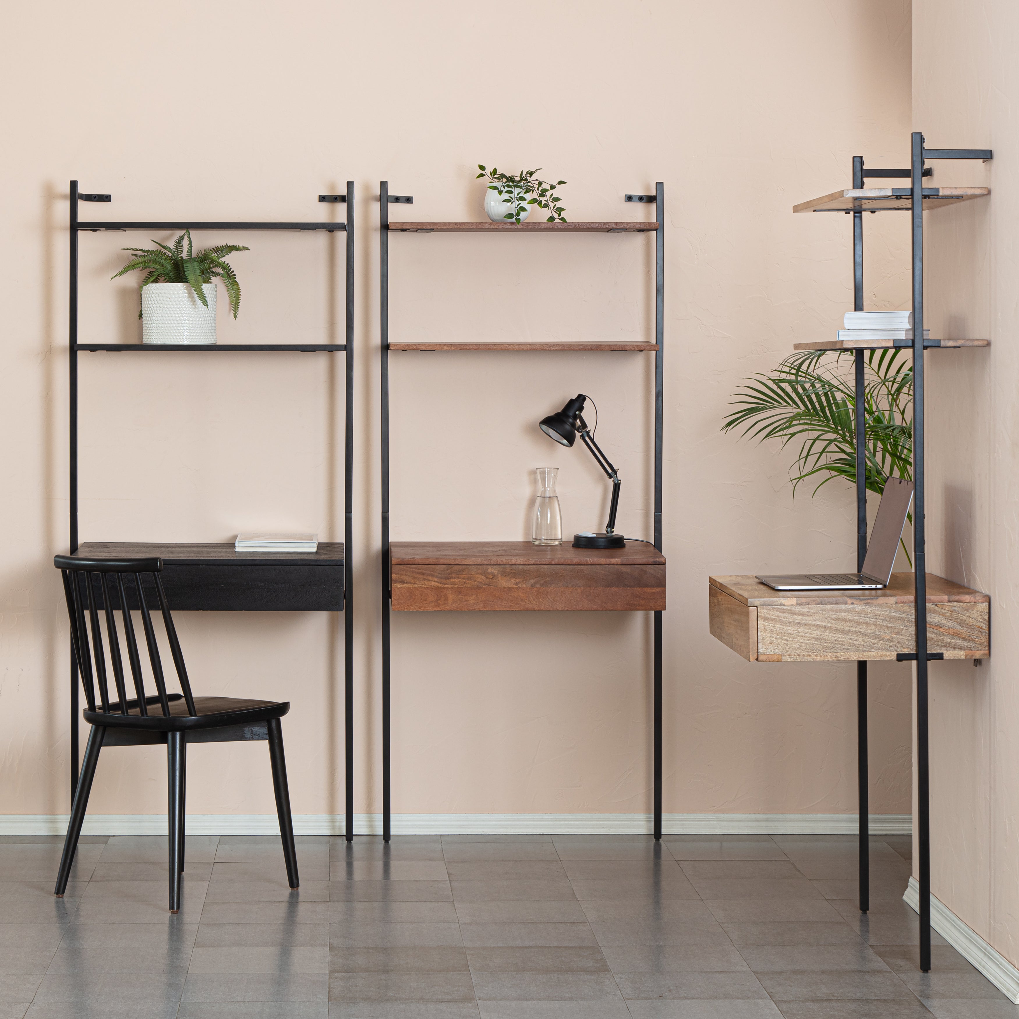 Burnham Ladder Desk Walnut